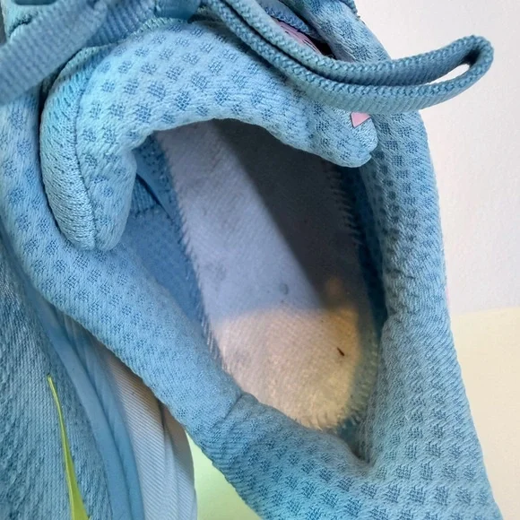 Hoka Sky Blue and Pink Running Shoes - Picture 7 of 10